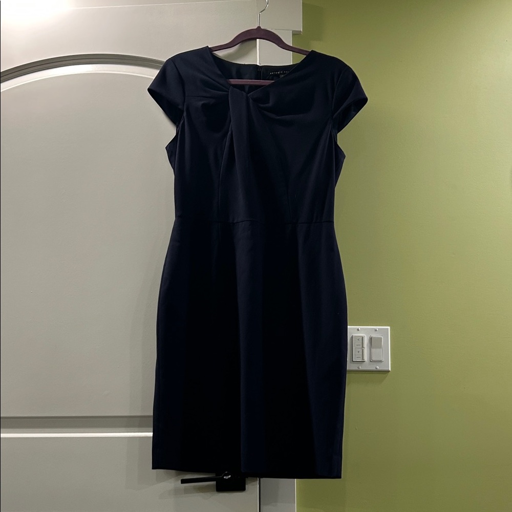 Antonio Melani Navy Sheath Dress